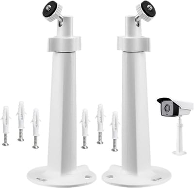 Camera Bevestiging - Muurbeugel Camera - Beveiliging Thuis - 360 Graden Draaibaar - 20 cm Hoog - Zwart