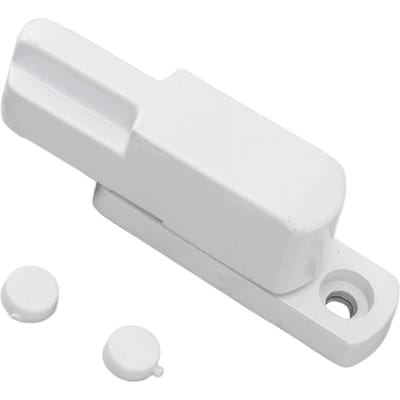 Raamgrendel Schuifraamvergrendeling Aluminiumlegering Anti-diefstal T-type Universeel Kindveilig Veiligheidsslot voor Huisbeveiliging wit