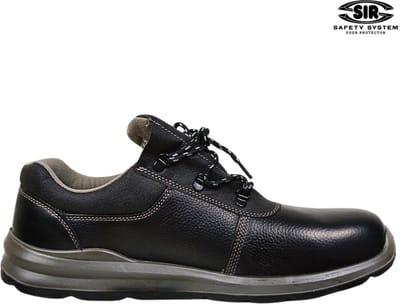 SIR SAFETY BOYER Veiligheidsschoenen S3 HEREN Werkschoen Zwart - Stalen Neus en Stalen Tussenzool - Antislip SRC - Ademend