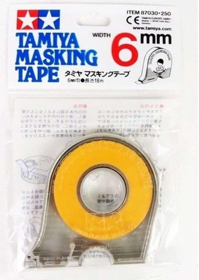 Tamiya TAMIYA Maskeer tape met afroller 18 m x 6 mm