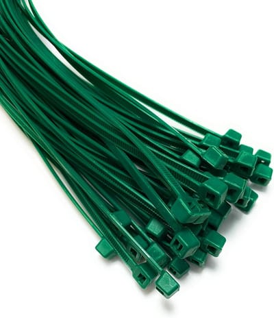 Extra Sterke Kabelbinders Groen 9.0mm x 750mm - Set van 20 Stuks