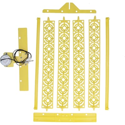 Retourneur d'œufs automatique Pratique Plateau en plastique 32 œufs Tournant Incubateur pour Poulet Oie 110V beige