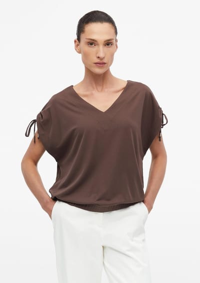s.Oliver  T-shirts Brown Taglia: 34 | Maglie Sportivi Outlet | Donna | Marrone