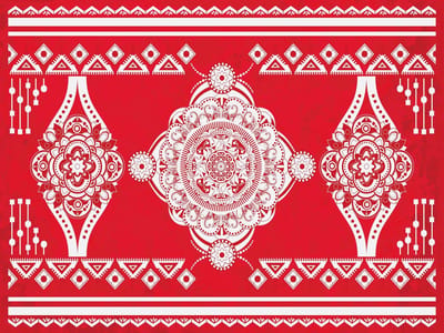 Vinyl | vinyl | vloerkleed | Lighthouse red | 170x240 cm