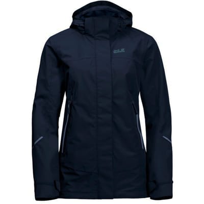 Jack Wolfskin Onyx dames marine jas