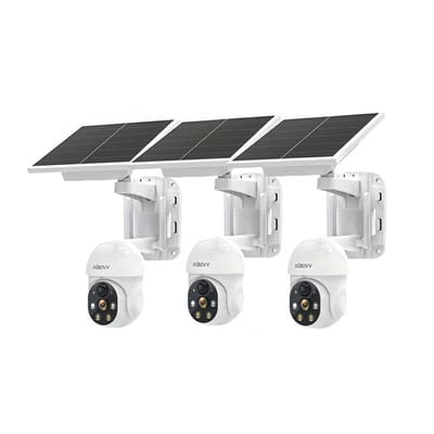 Beveiligingscamera – Camerabewaking – Buitencamera – Bewakingscamera – Draadloze Camera – 1080P Full HD – Zonne-energie Met Menselijke Detectie – Kleurennachtzicht Met Tweeweg Audio