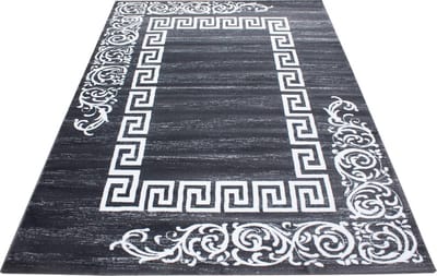 Modern laagpolig vloerkleed Miami - grijs 6620 - 120x170 cm