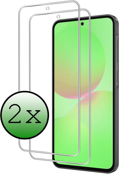 Screenprotector - 2 Stuks Geschikt voor Samsung Galaxy A36 - Extra Sterk - Beschermglas - Gehard Glas - Tempered Glass - Screen Protector