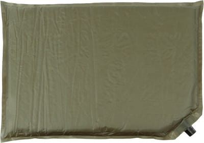 MFH Fox Outdoor - Isolerend kussen - Zelfopblaasbaar - Legergroen - ca. 40 x 30 x 3 cm (L x B x H)