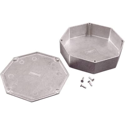 Hammond Electronics 1590STPC Universele behuizing 132.78 x 132.78 x 39.2 Naturel 1 stuk(s)