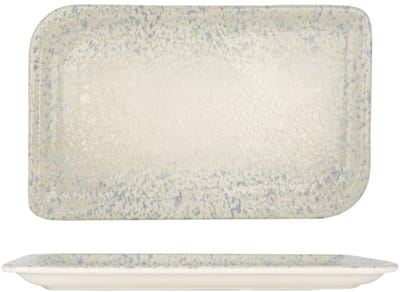 By Bone Serveerschaal - Natura Ocean - Porselein - 24x15 cm - set van 2