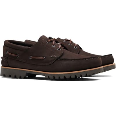 No Label Portland Suede Dark Brown Maat: 41 | Veterschoenen Outlet | Heren | Bruin