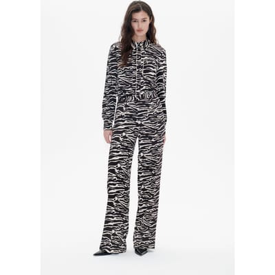 Baum und Pferdgarten Merci Shirt Black Whisper Zebra Maat: 34 | Longsleeves Outlet | Dames | Zwart