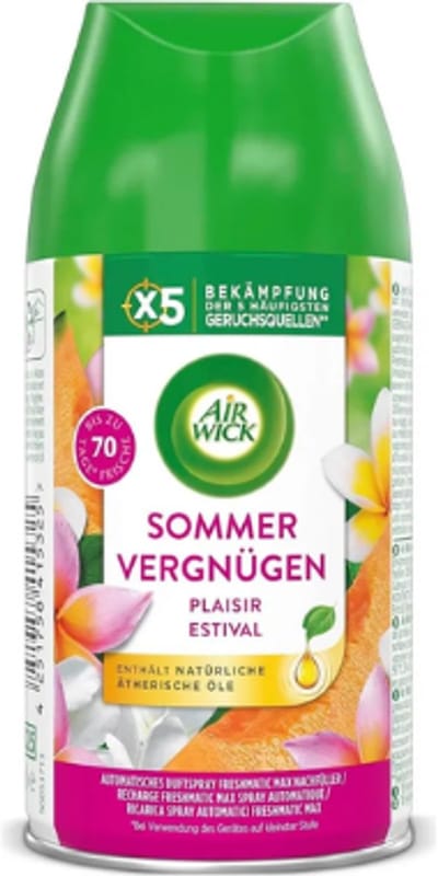 Airwick Freshmatic Max refill Sommer Vergnügen - Bloem, Meloen & Vanille 250ML