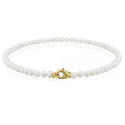 Luna-Pearls - 218.0059 - Ketting - Zoetwater gekweekte parel 7-7.5mm - 925/zilver