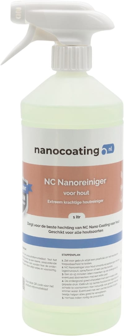 NC Nano Houtreiniger - Nanoreiniger voor Hout - Verweerd Hout Kleurherstel - tot 10m2