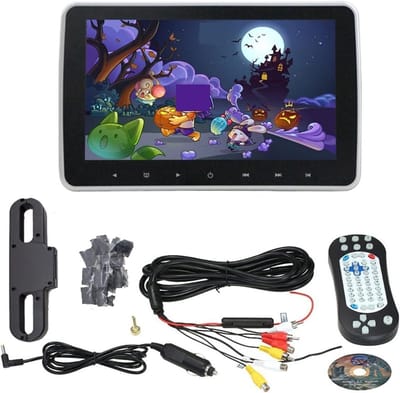 Draagbare DVD Speler - Auto Video Speler - Reizen Entertainment - 10.1 Inch HD Scherm - 1024x600 Resolutie - Zwart