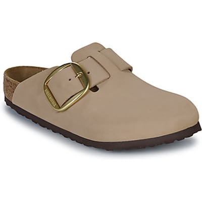 Leren damesklompen Birkenstock Boston Leather