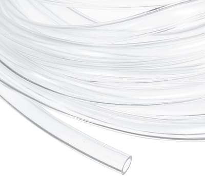 Flexibele slang van pvc, 5 mm ID x 6 mm OD, 15 m, transparante slang van kunststof, voor de overdracht van water, olie en lucht, irrigatie van aquaria