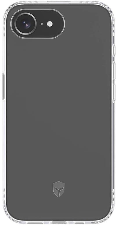 Force Case, Hoesje geschikt voor Apple iPhone 16e - Pulse Series Versterkt 3m, Transparant