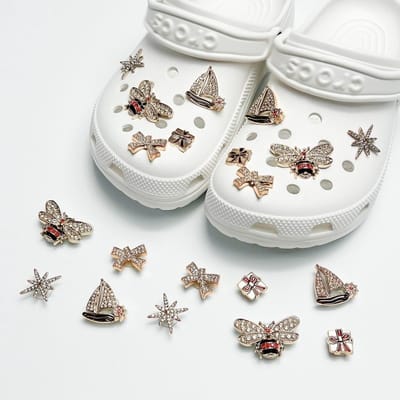 Schoenaccessoires-geschikt voor crocs charms- geschikt voor crocs pins- geschikt voor crocs Accessoires- geschikt voor Crocs Jibbitz-CJ-168 glinsterende bijen
