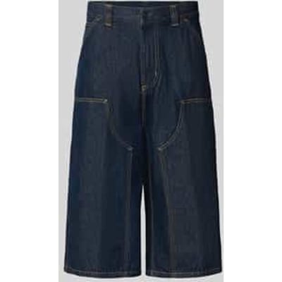 Jeans-bermuda van pure katoen model 'Double'