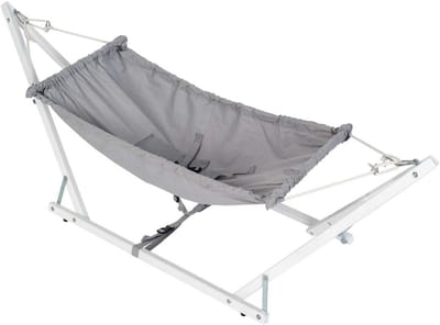 Babyhangmat - Babywieg Babybedje - Ontspannen baby - Optimale rugondersteuning - 88 x 14 x 2.5 cm - Beige