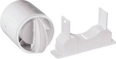 Wallair N40819 Terugstroomklep Geschikt voor buisdiameter: 10 cm Wit