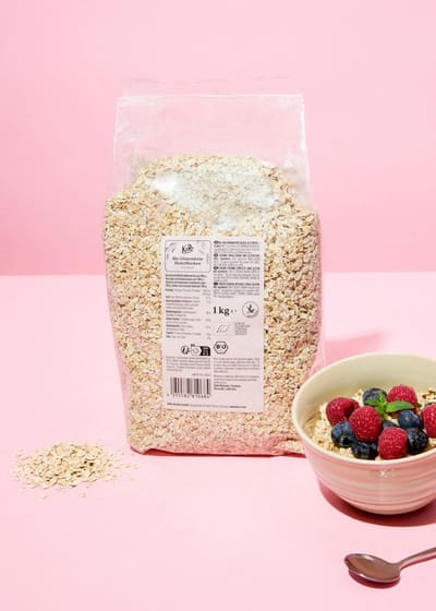 Bio glutenvrije fijne havervlokken 1 kg