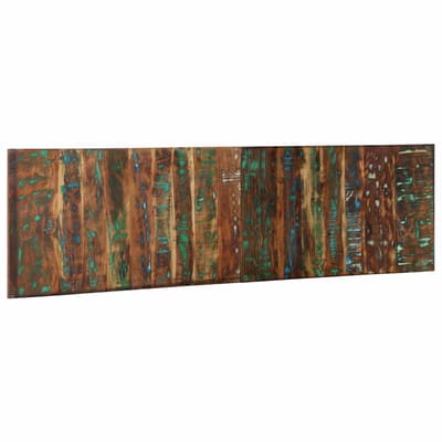 vidaXL - Hoofdbord - 180 - cm - massief - gerecycled - hout - meerkleurig