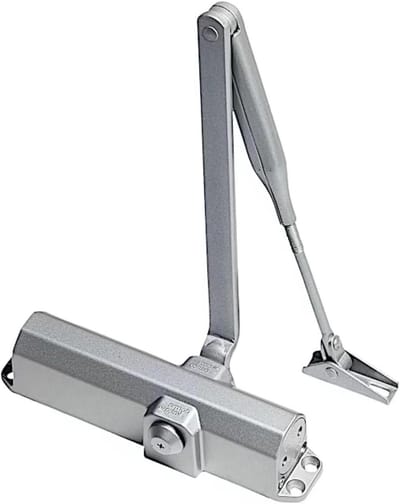 Automatische Deursluiter - Deurdranger - Zelfsluitende Deuren - Instelbare Kracht & Snelheid - Tot 100 kg - Zilver