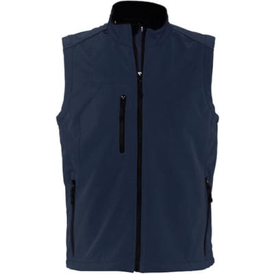 SOLS Heren Rallye Soft Shell Bodywarmer Jacket (Franse marine)