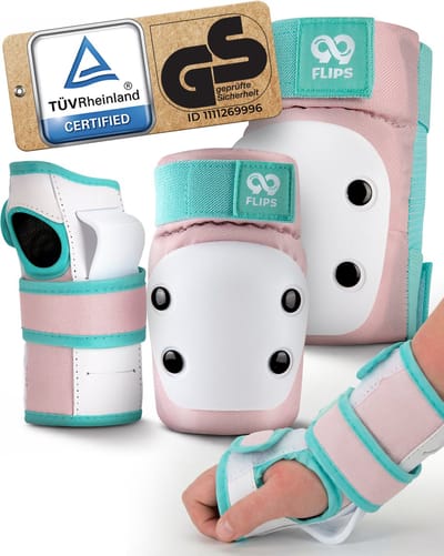 Kniebeschermer Set - 6 stuks - Bescherming Kinderen Knee en Elbow Bescherming - Skaten Protection Beschermset