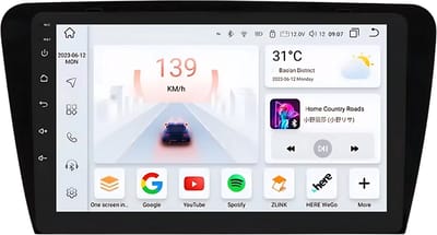 Autoradio met bluetooth - Carplay - Voor SKODA Octavia 3 A7 (2013-2018) - Geschikt voor Apple en Android - Stereo - Navigatie - Navigatiesysteem auto - 4GB 32GB