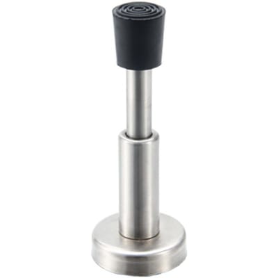 Deurstopper van roestvrij staal, hydraulische bufferdemper, niet-ponsbare muurbeschermer, aan de muur te monteren rubberen deurstop, deurbeslag 1pcs