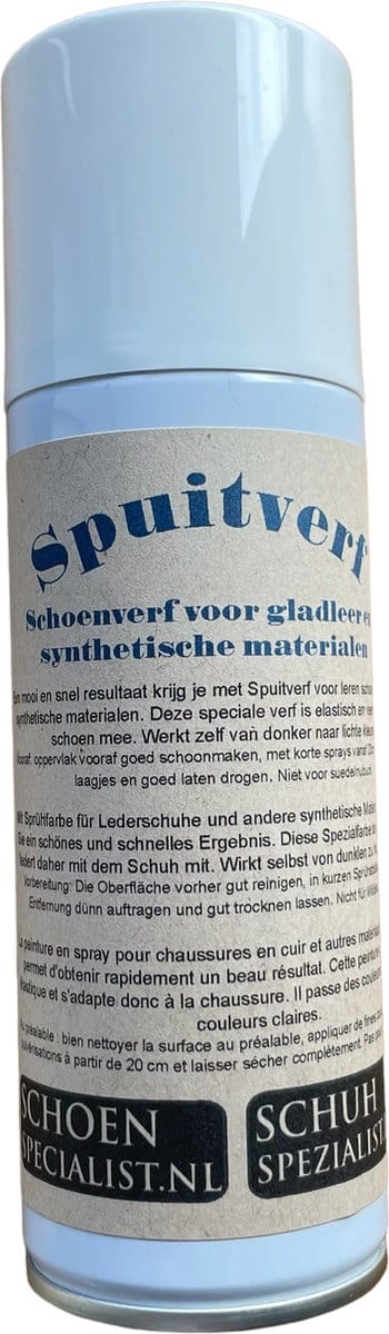 Slitesterk Spuitverf voor Schoenen - 200ml - Donker blauw