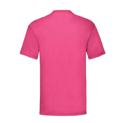 Fruit of the Loom Unisex Adult Waardevol T-Shirt (Fuchsia)