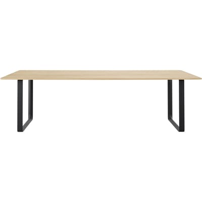 Muuto - 70/70 tafel - eiken - zwart - XL - beige