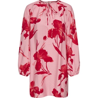 ONLY - ONLHYACI L/S STRING SHORT DRESS WVN - Meisjes - Mini jurken