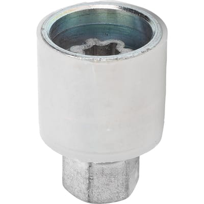 Douille antivol pour vis de roue de voiture NModel Compatible pour A1 A3 A5 A4L A6L A7 A8 Q5 Q3 TT R8 white