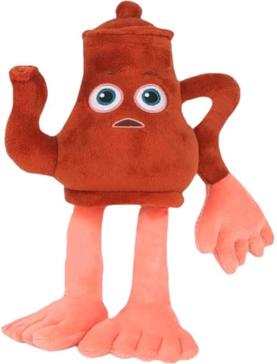 Topknuffels® - Ta Ta Ta Sahur Italian Brainrot Pluche Knuffel 25 cm - Theepot Bigfoot - TikTok Plush Toy - Speelgoed Knuffels Brain Rot - Ballerina Cappucina, Tralalero Tralala, Tung Tung Tung Sahur