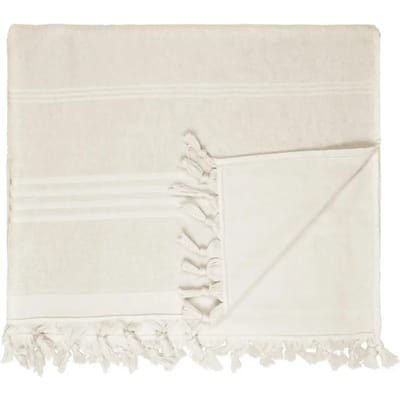 The One Towelling Badstof Hammamdoek - 100 x 165 cm - Hoge vochtopname - 305 gr/m² - Katoen - Zand