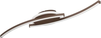 EGLO Lungolago Plafondlamp - LED - 74 cm - Brons|Wit - Dimbaar