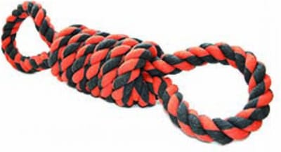 Happy Pet Nuts For Knots Extreme Spoel 8 Vorm Tugger Grijs / Oranje 55X11X11 CM