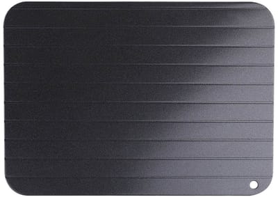 Dailygoods- Ontdoeiplank Premium Kwaliteit - Universele Ontdooibak - 23 x 16,5 x 0,2 cm - Antiaanbaklaag - Versnelt Ontdooi Proces - Geschikt voor Vlees en Groenten - Ontdooiplaat