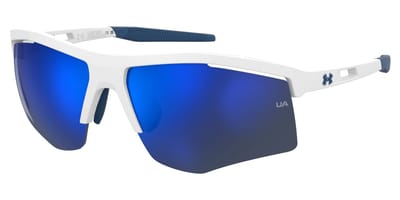 Under Armour UA FLEXLITE/G MATTE WHITE BLUE/BLUE MULTILAYER 71/9/135 Herrenbrillen Zonnebrillen