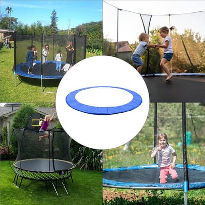 Trampoline Hoes - Vervangende Mat - Veilig Buiten Spelen - Antislip Waterdicht - 2.44m 3.06m - Blauw