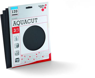 Schuller Eh'klar schuurpapier AQUACUT - waterdicht, 3 vellen