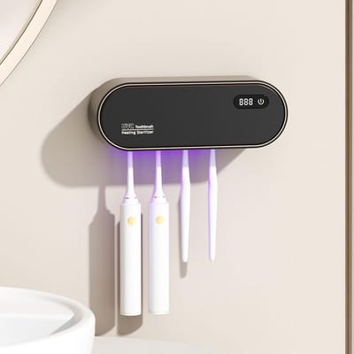 Dailygoods - UV Tandenborstelhouder met Droog- en Timerfunctie