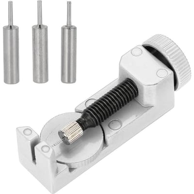 Professionele Versteller Link Verwijderaar Armband Horlogeband Pin Horlogeband Reparatie Gereedschap 03# gray